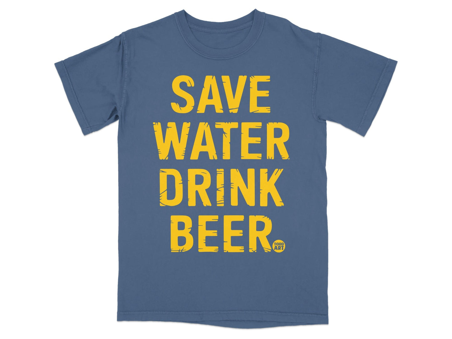 Save Water Drink Beer Graphic T-Shirt for Beer Lovers