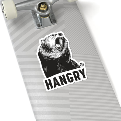 Hangry BearTodd Art Sticker