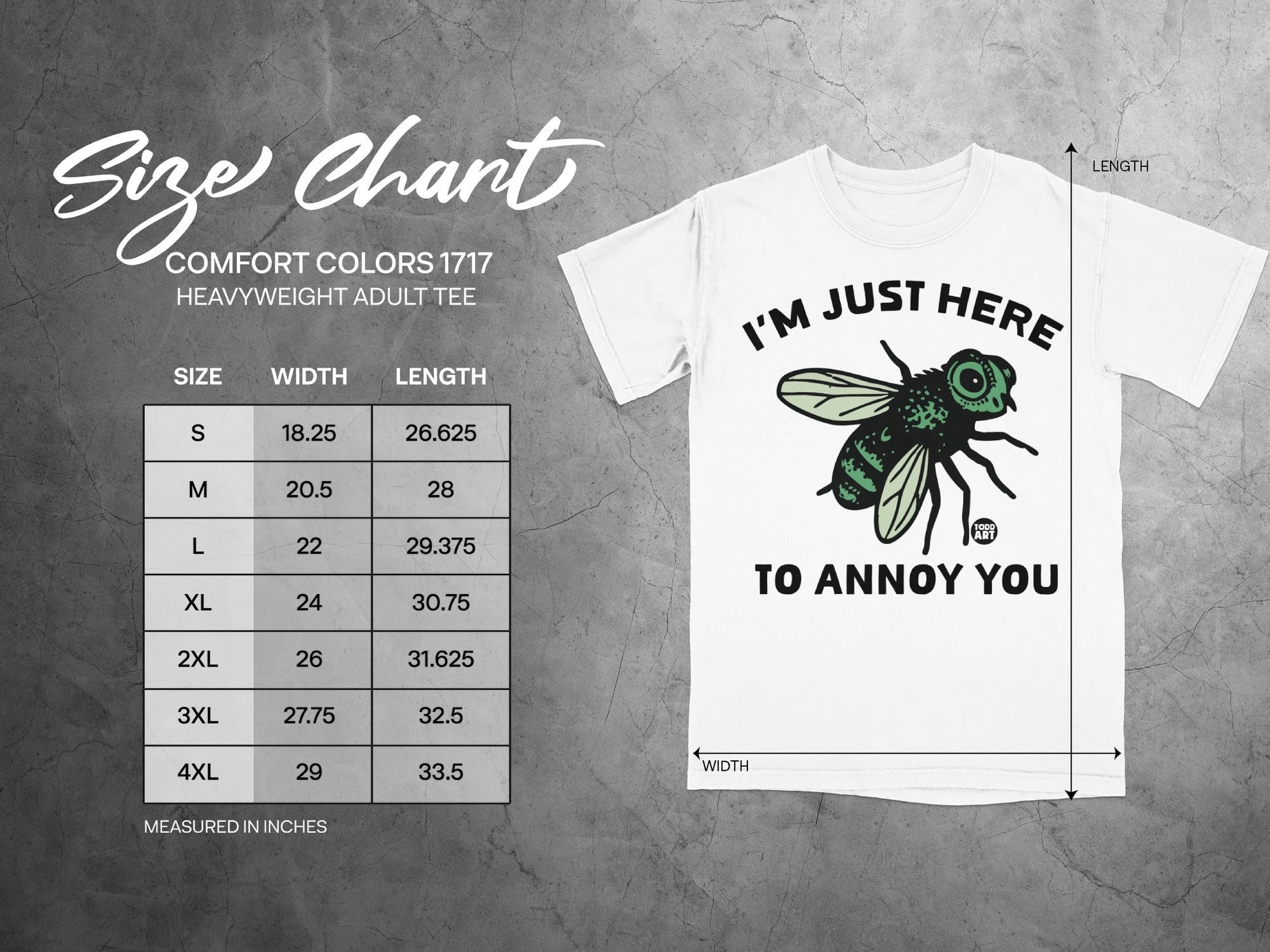 I'm Just Here To Annoy You Adult Tee Shirt