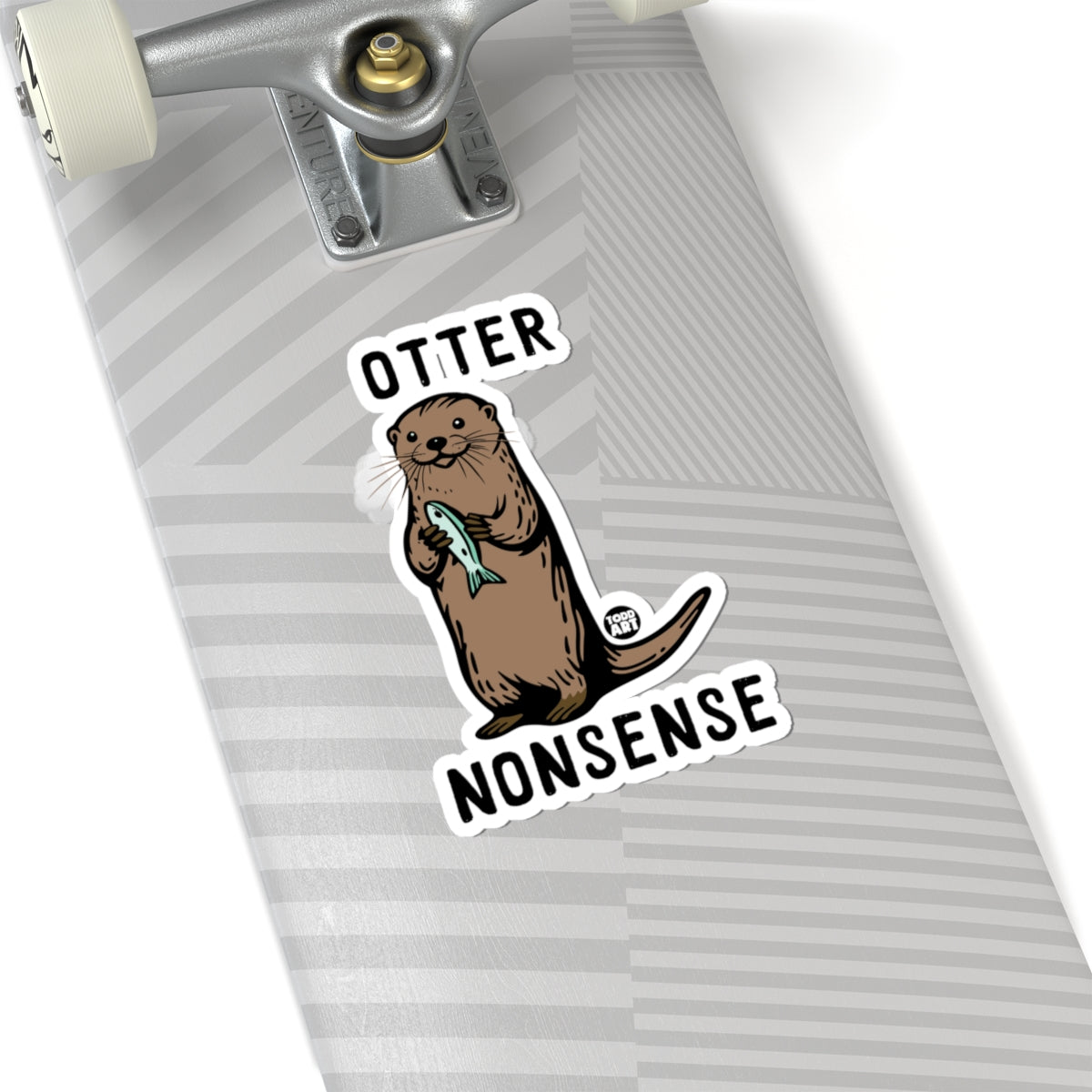 Otter NonsenseTodd Art Sticker
