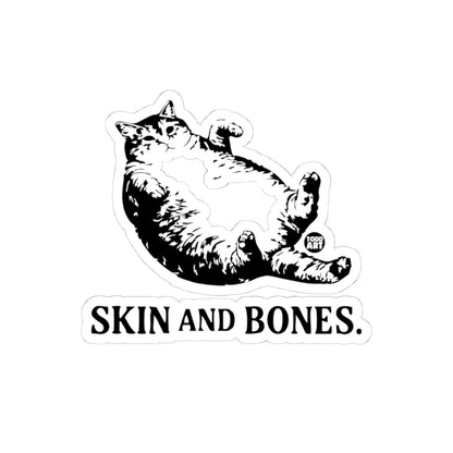 Skin and BonesTodd Art Sticker