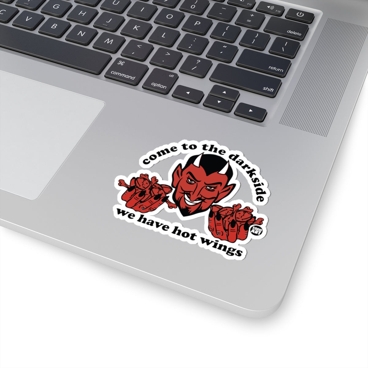Hot WingsTodd Art Sticker