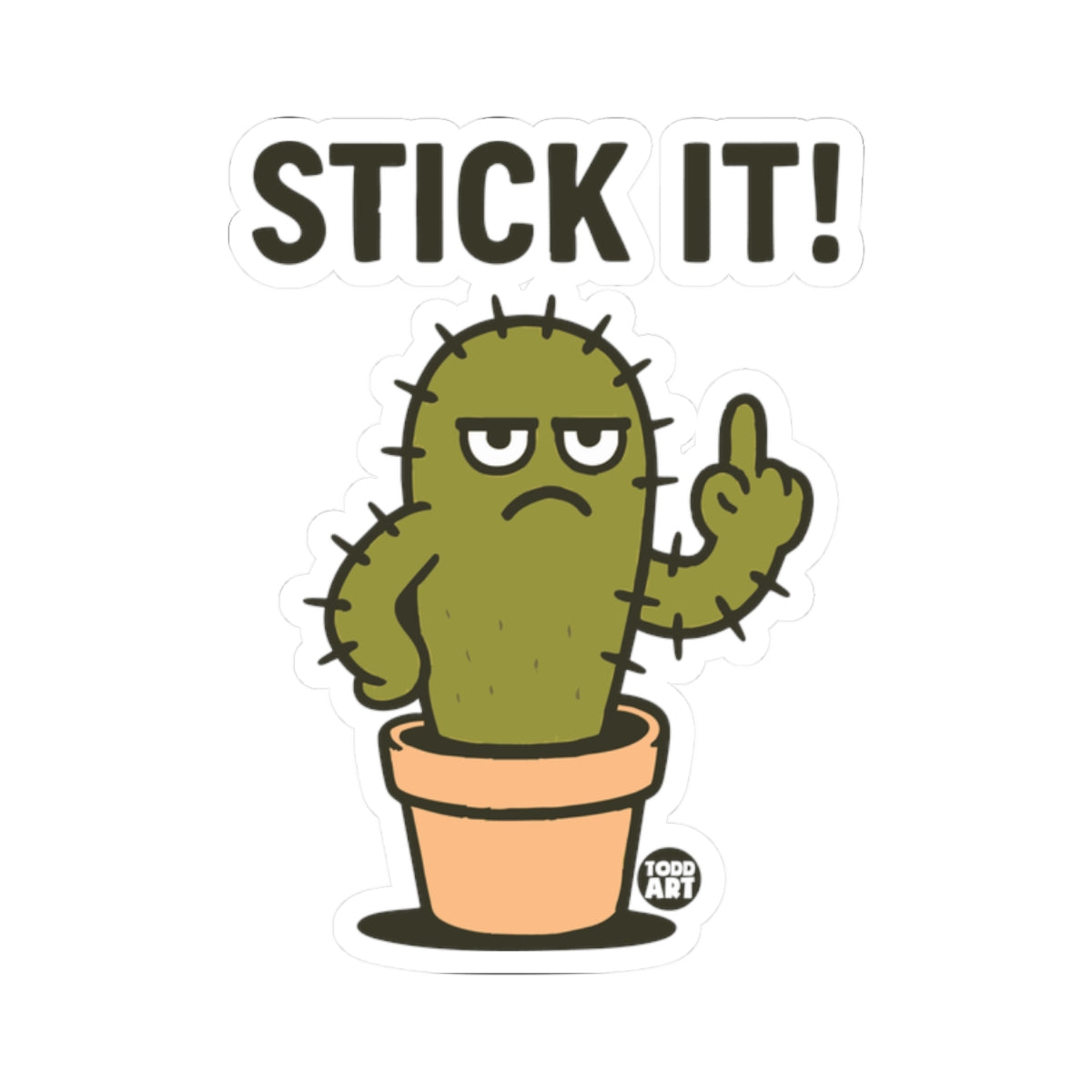 Stick ItTodd Art Sticker