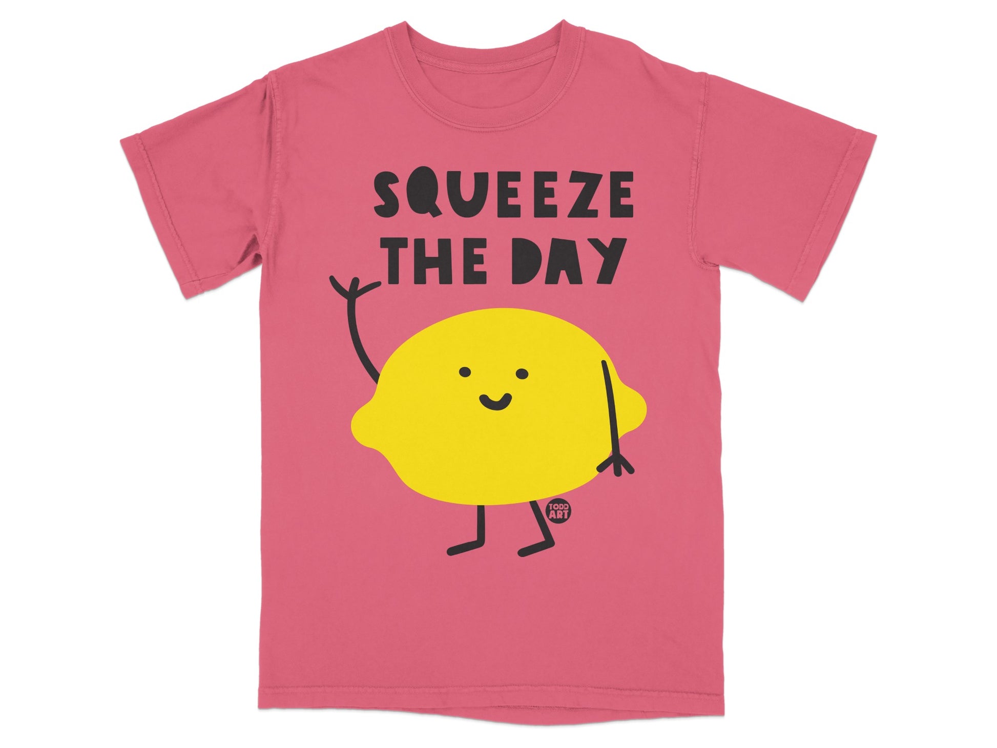 SQUEEZE THE DAY Happy Lemon Character Pink product type