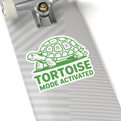 Tortoise Mode ActivatedTodd Art Sticker