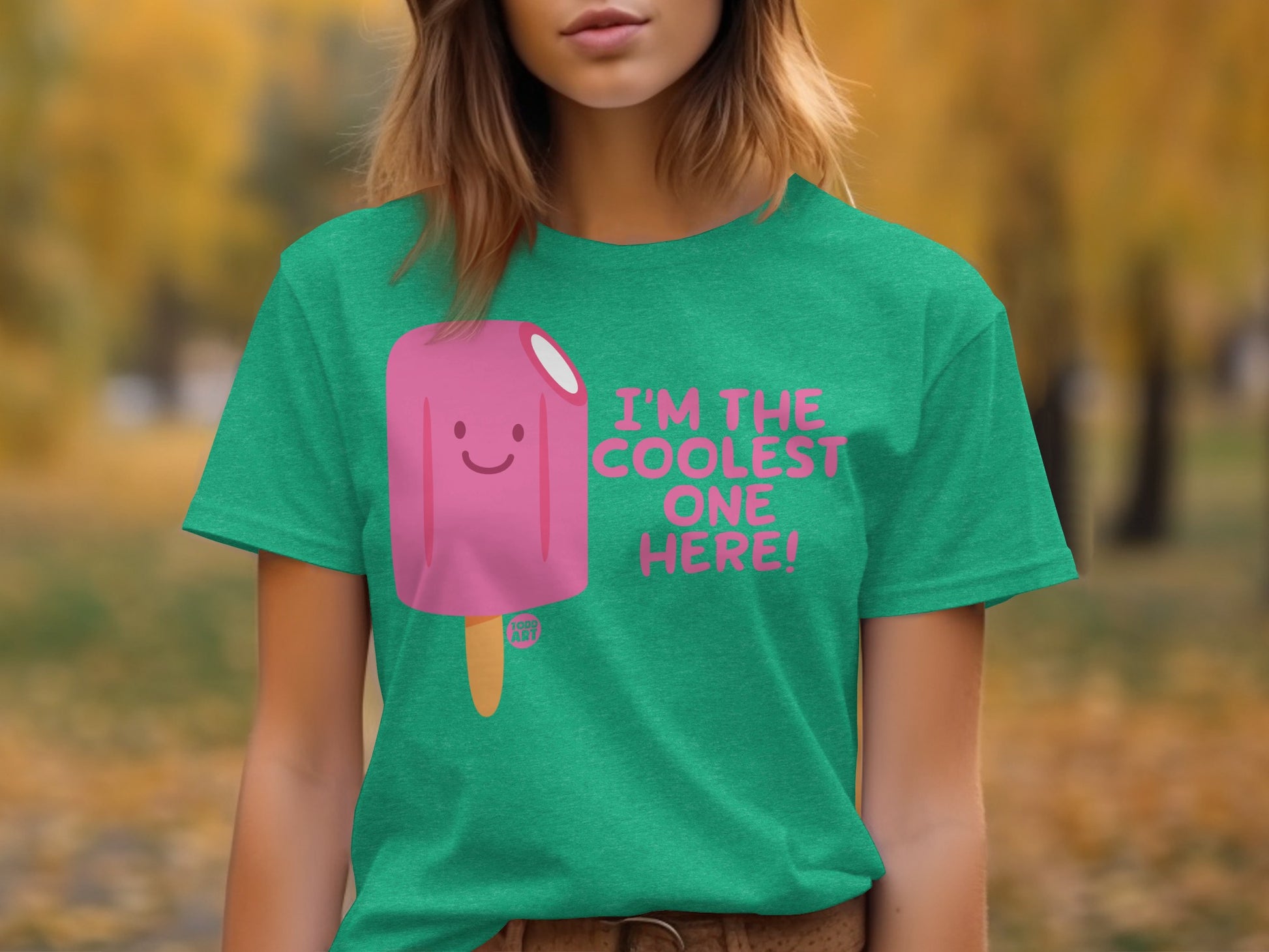 I'm The Coolest One Here Fun Popsicle T-Shirt
