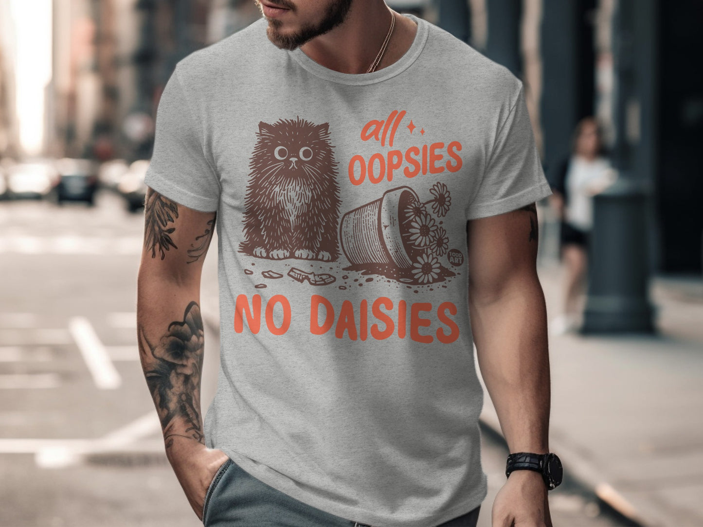 All Oopsies No Daisies Cat Lover T-shirt
