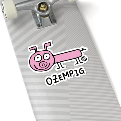 Ozempig Todd Art Sticker