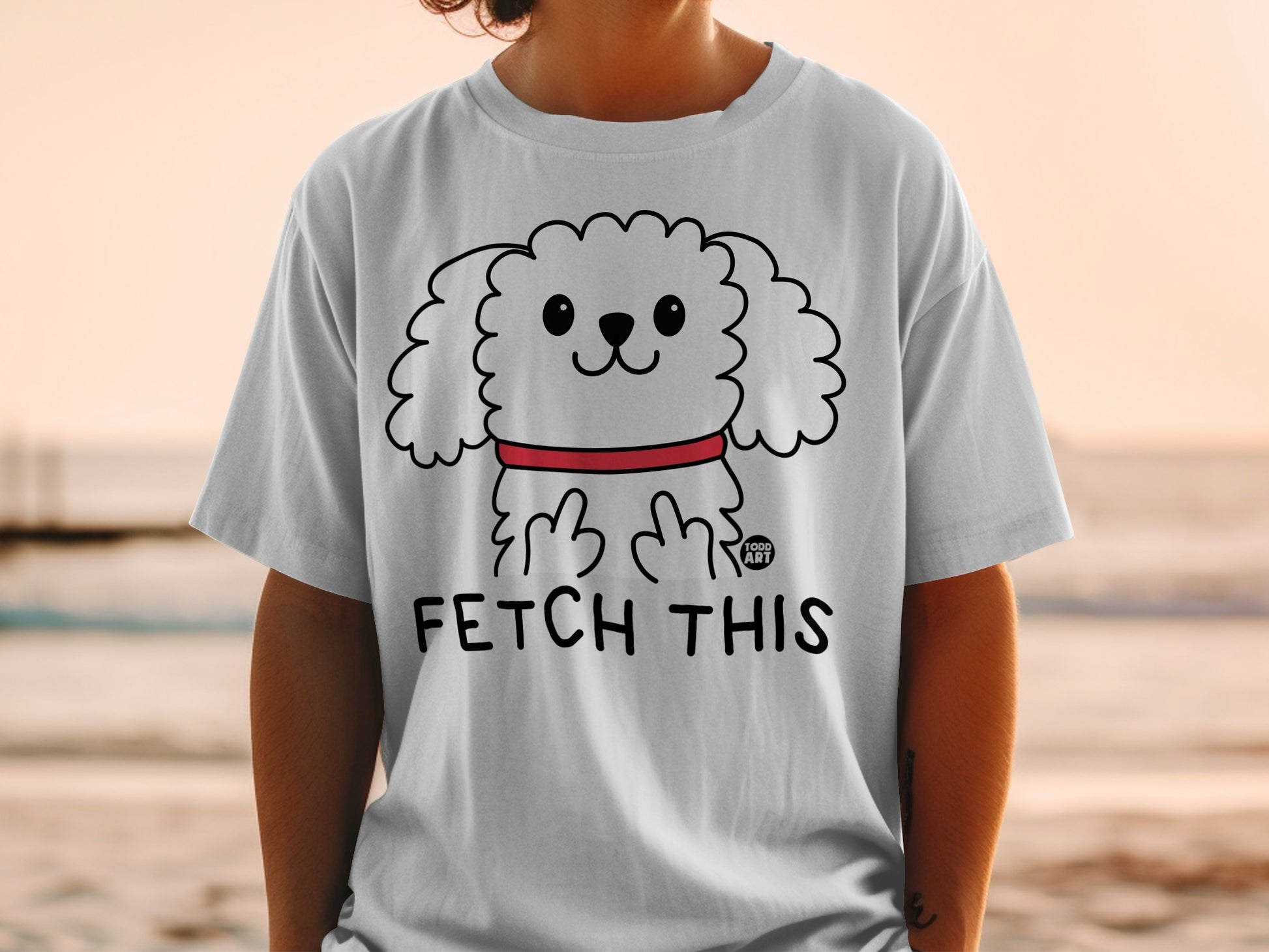 Fetch This Funny Dog Graphic T-Shirt