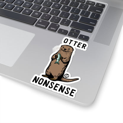 Otter NonsenseTodd Art Sticker