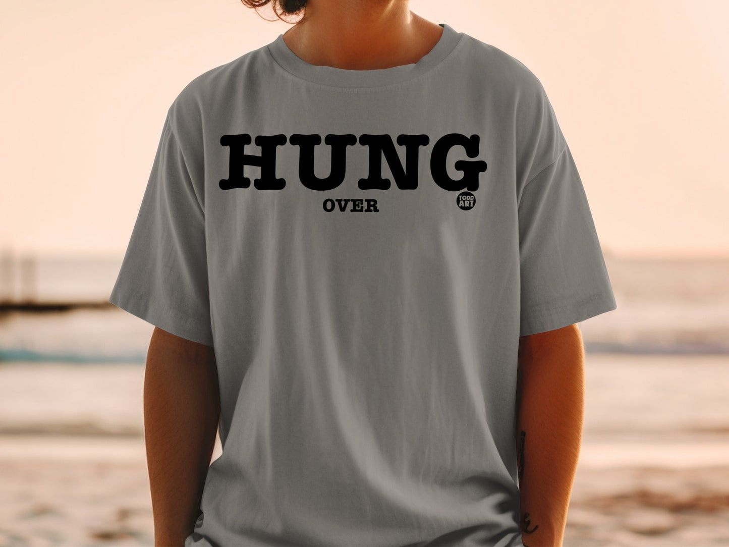 HUNG OVER Graphic Printed Unisex Casual T-shirt
