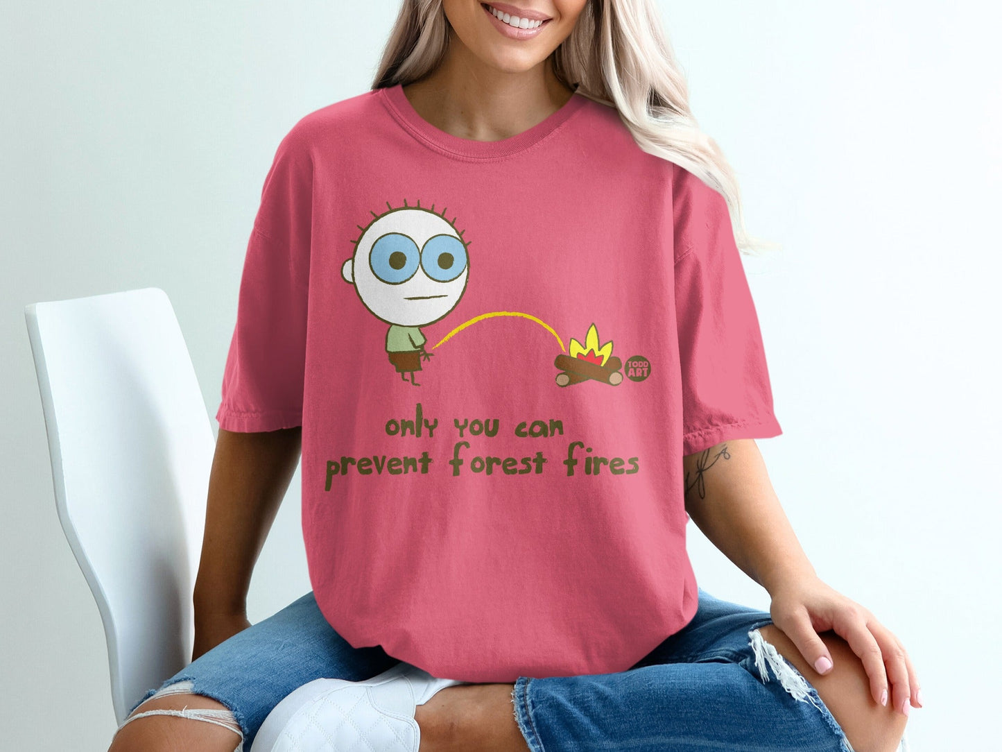 Only You Can Prevent Forest Fires Graphic Tee