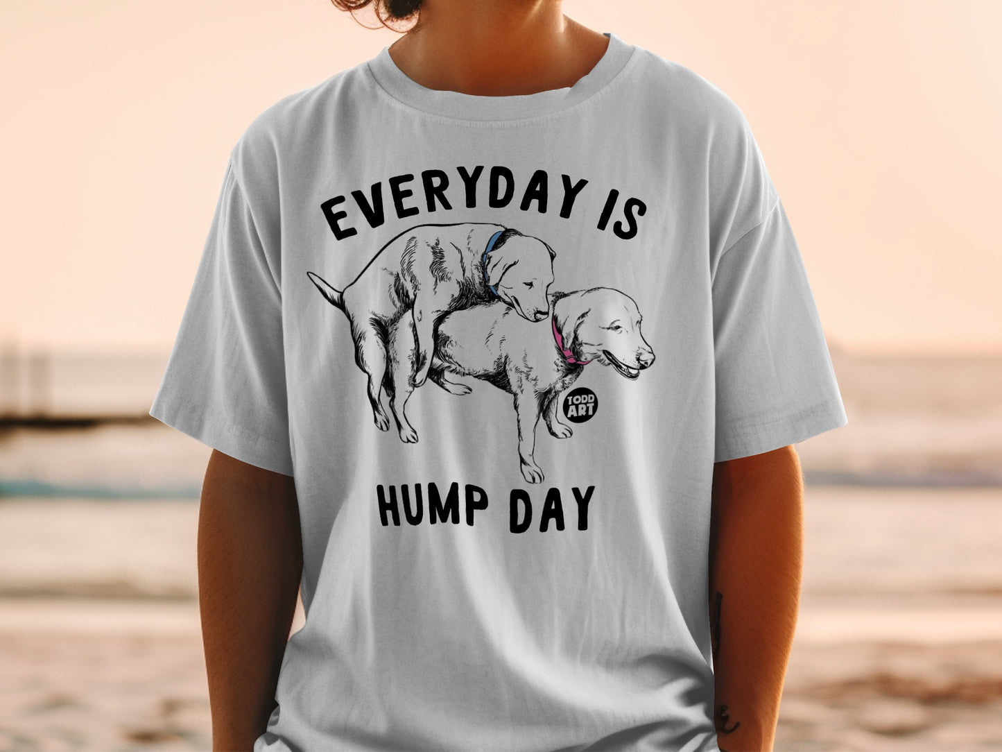 Everyday Is Hump Day Dog Graphic T-Shirt