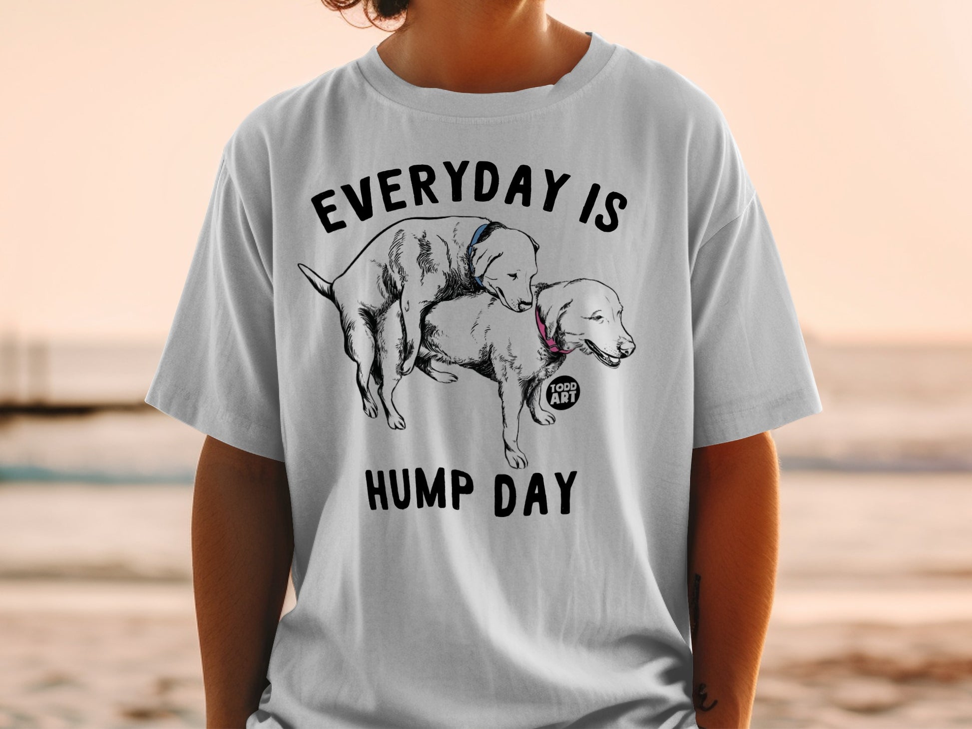 Everyday Is Hump Day Dog Graphic T-Shirt