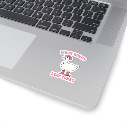 Honky Tonk DuckTodd Art Sticker