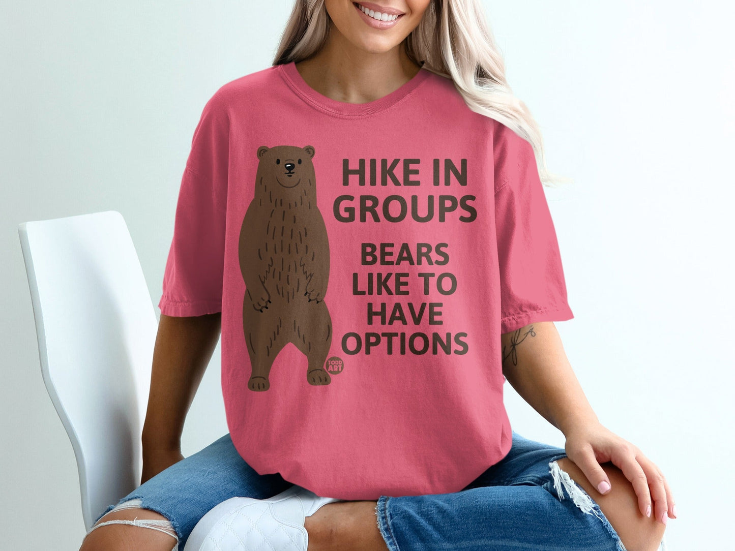 Hike in Groups Bears Like to Have Options Shirt