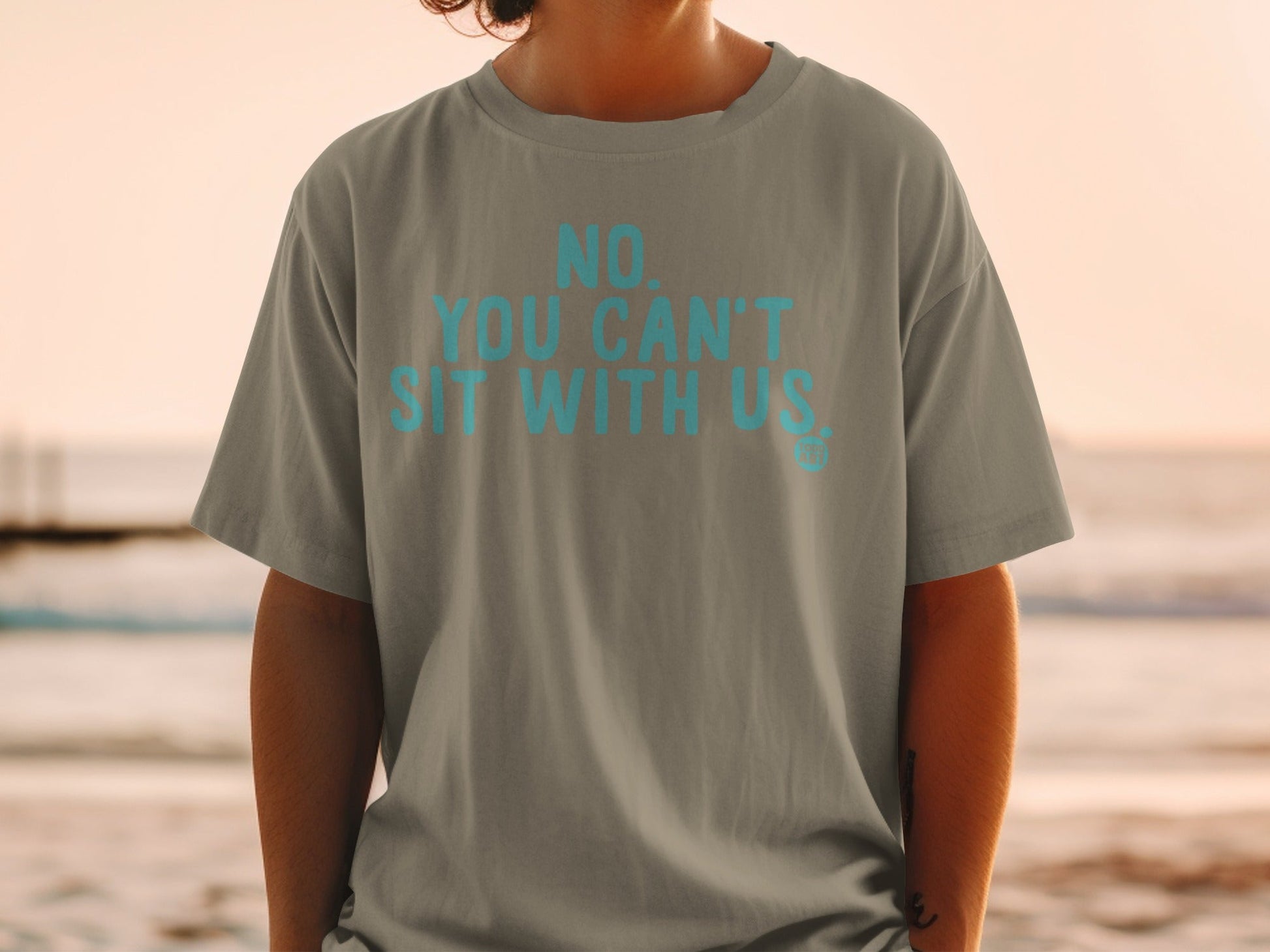 NO YOU CAN'T SIT WITH US Statement Shirt