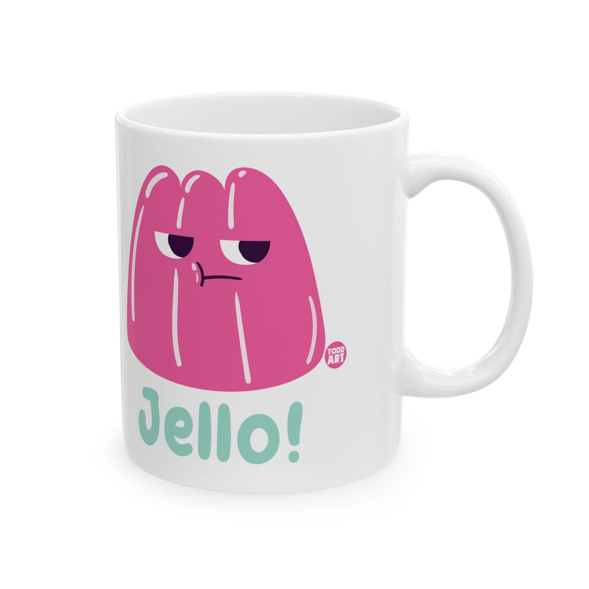Wobbly Friend Todd Art Mug