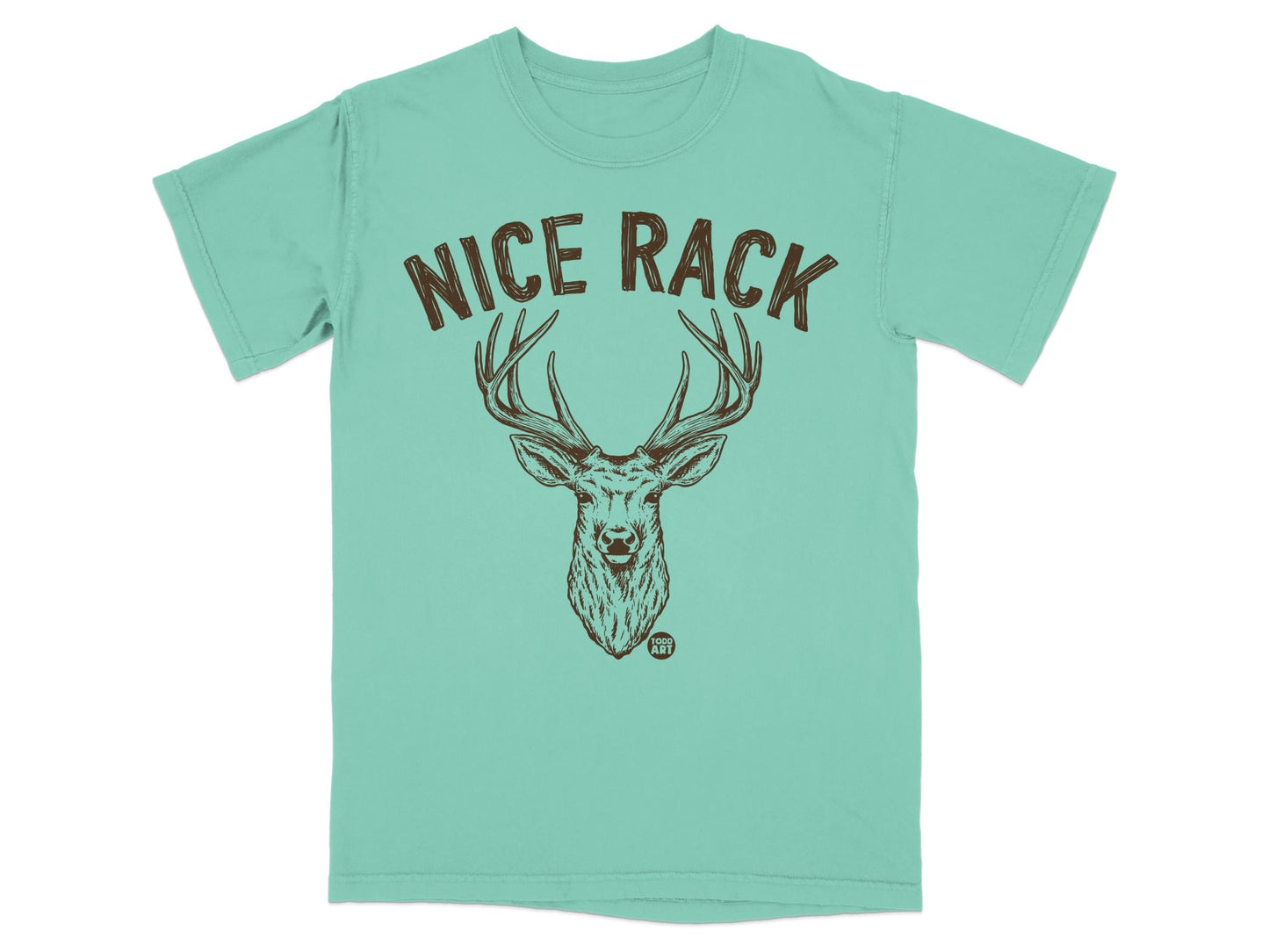 Nice Rack Deer Graphic T-Shirt for Casual Wear