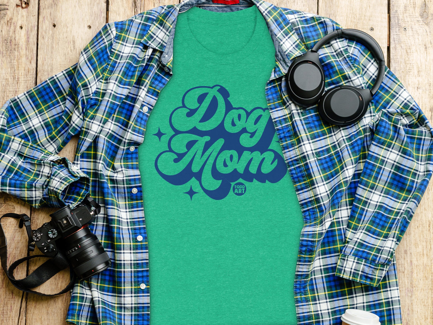 Dog Mom Graphic Tee Trendy Dog Lover Shirt product