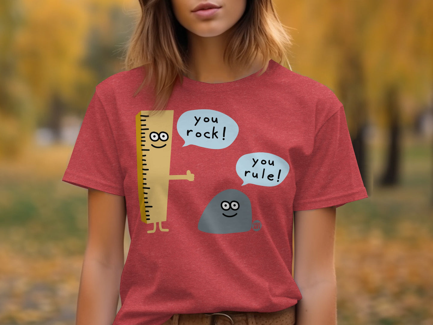 You Rock You Rule Motivational Graphic T-Shirt