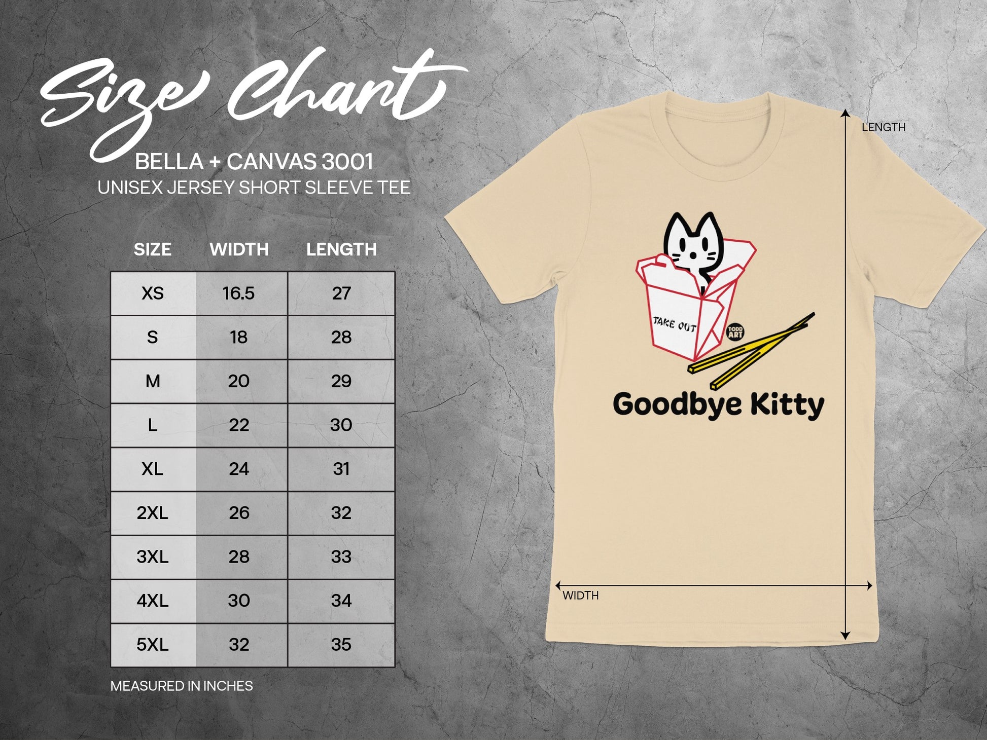 Goodbye Kitty Unisex Jersey Short Sleeve Tee