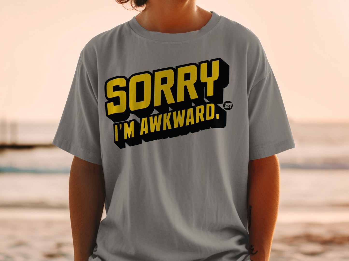 Sorry I'm Awkward Graphic T-Shirt