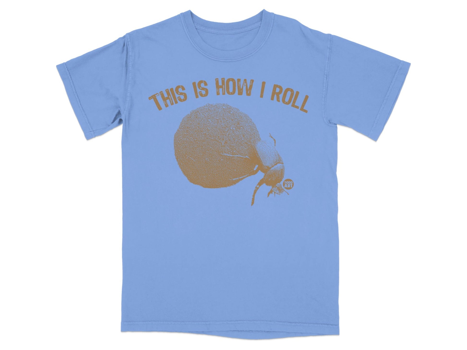 This Is How I Roll Dung Beetle Graphic T-Shirt