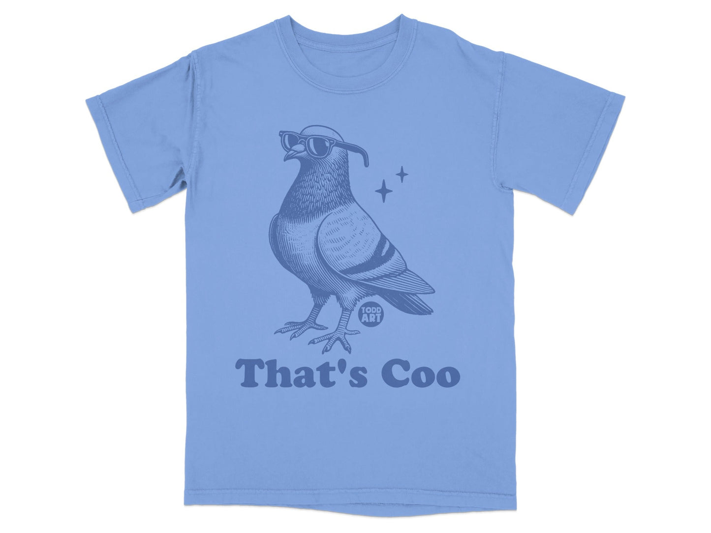 That's Coo Pigeon in Sunglasses Graphic T-Shirt