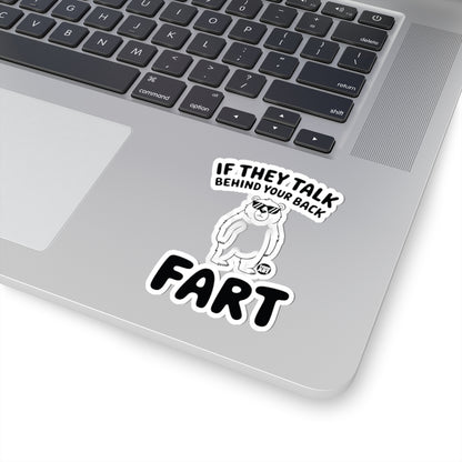 Fart BackTodd Art Sticker