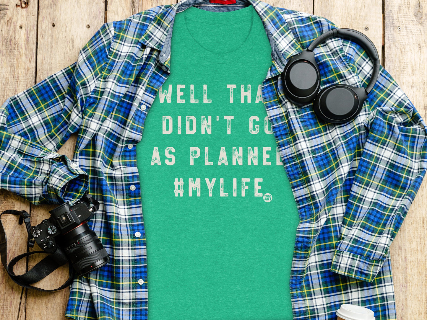 Well That Didn't Go As Planned Graphic T-shirt product