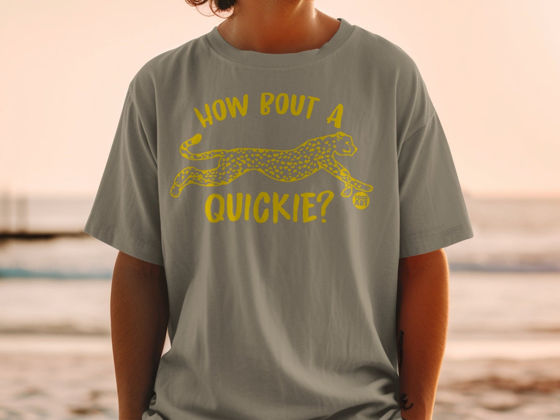 How Bout A Quickie Design Shirt Casual Wear Tee