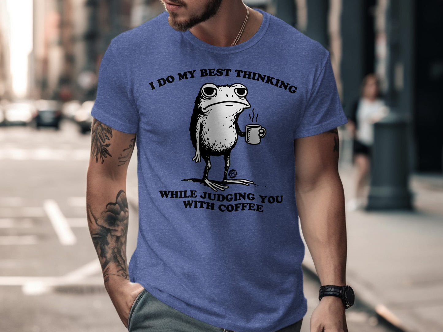 I Do My Best Thinking While Judging You With Coffee T-Shirt
