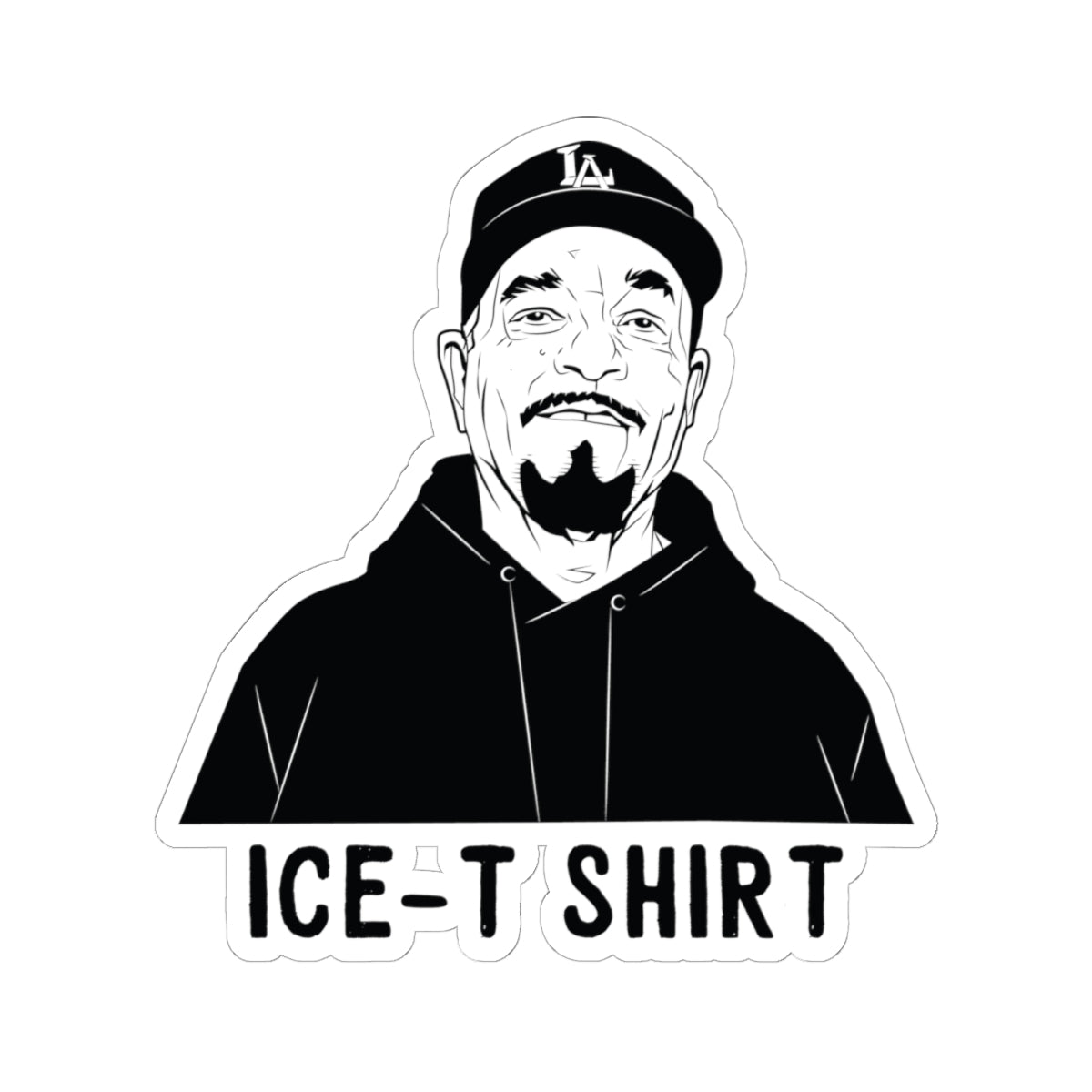 Ice-T Shirt Todd Art Sticker