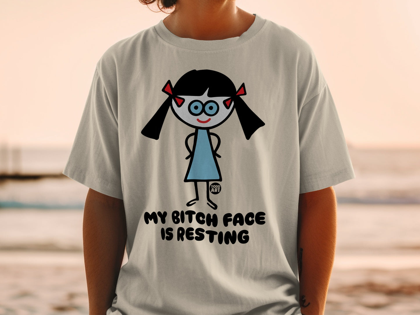 My Bitch Face Is Resting Graphic Tee Product