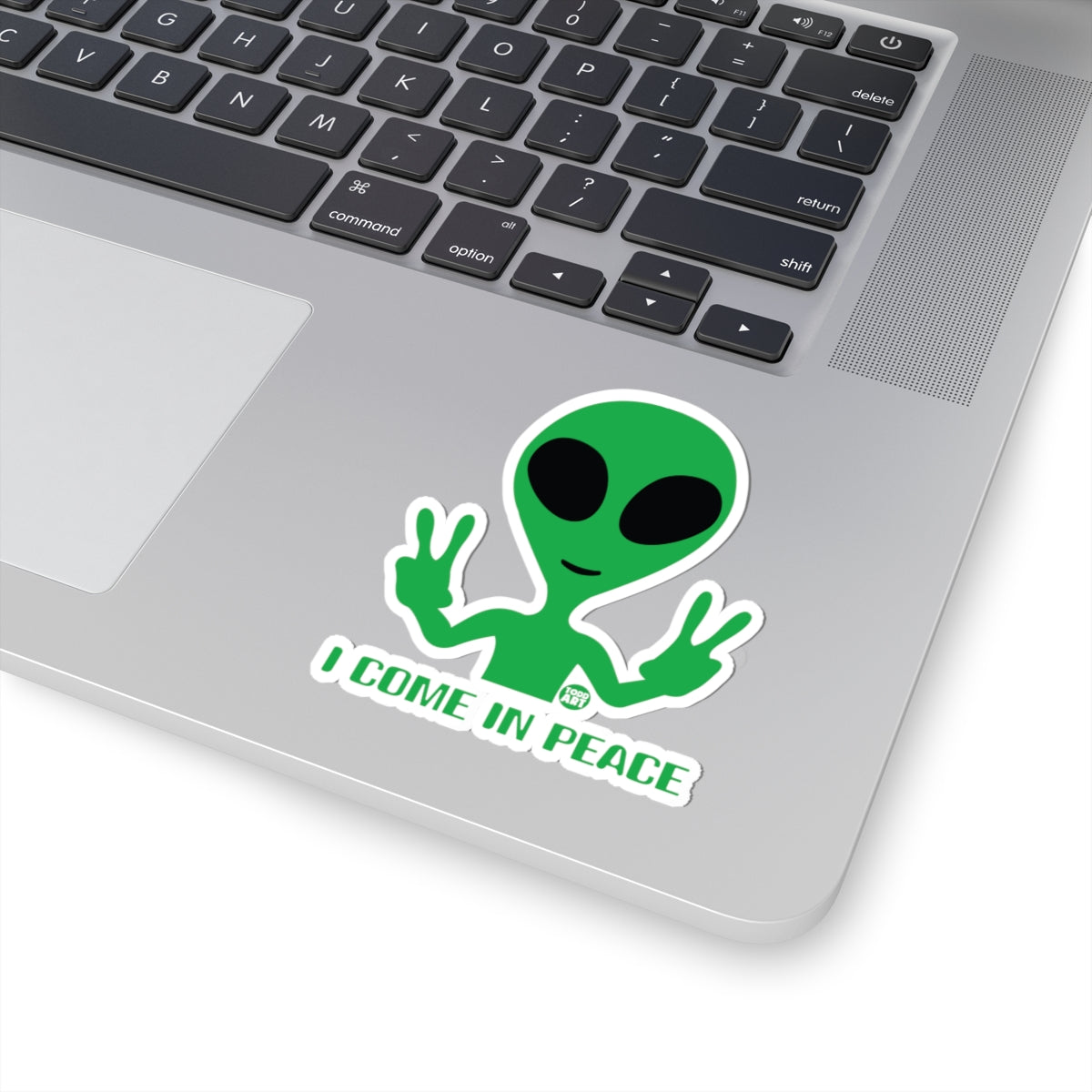 Friendly ExtraterrestrialTodd Art Sticker