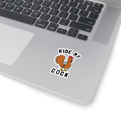 Ride My CockTodd Art Sticker