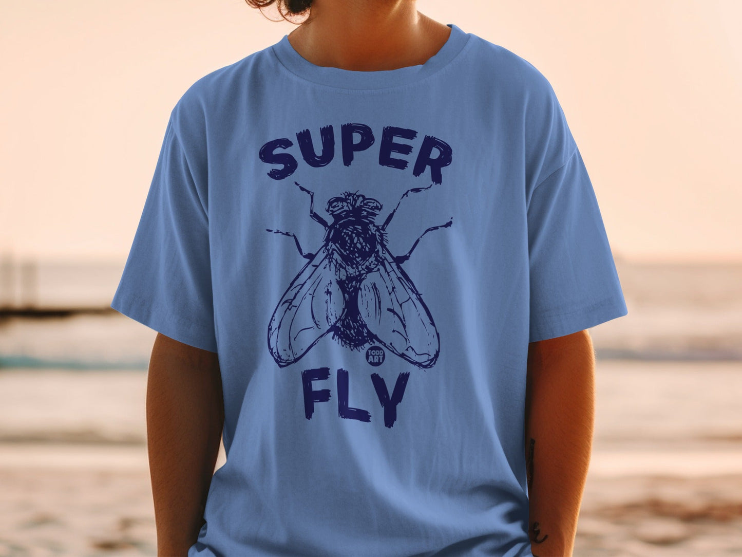Super Fly Graphic Tee for Casual Wear