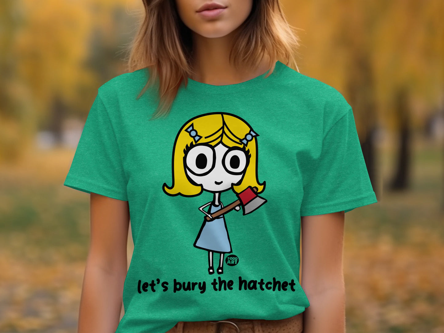 Let's Bury the Hatchet Graphic Tee