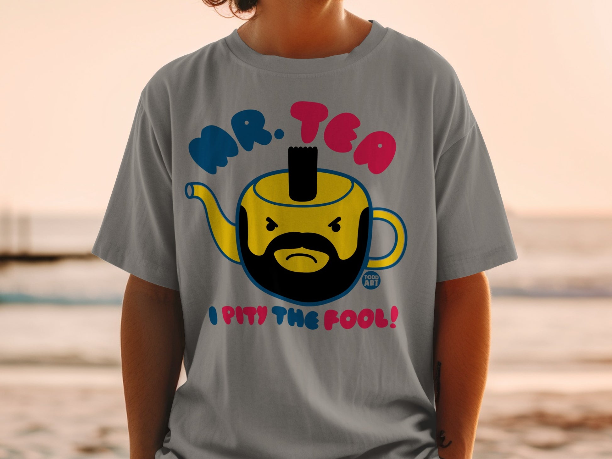 MR. TEA I PITY THE FOOL Teapot Character product type