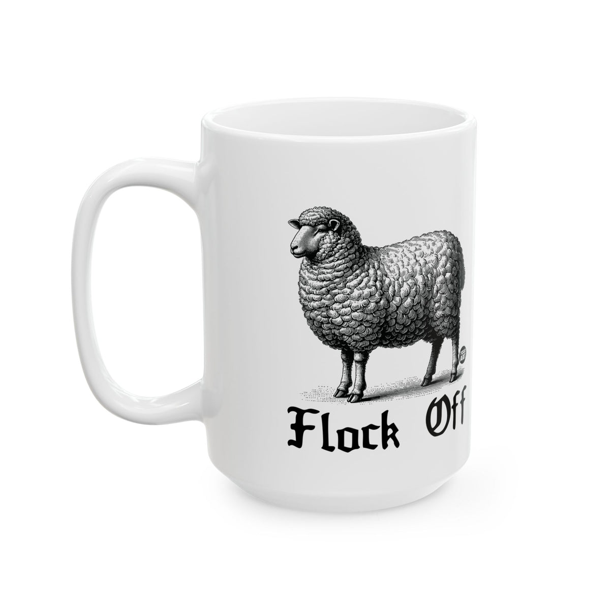Fluffy Defiance Todd Art Mug