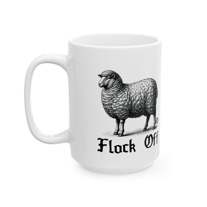 Fluffy Defiance Todd Art Mug