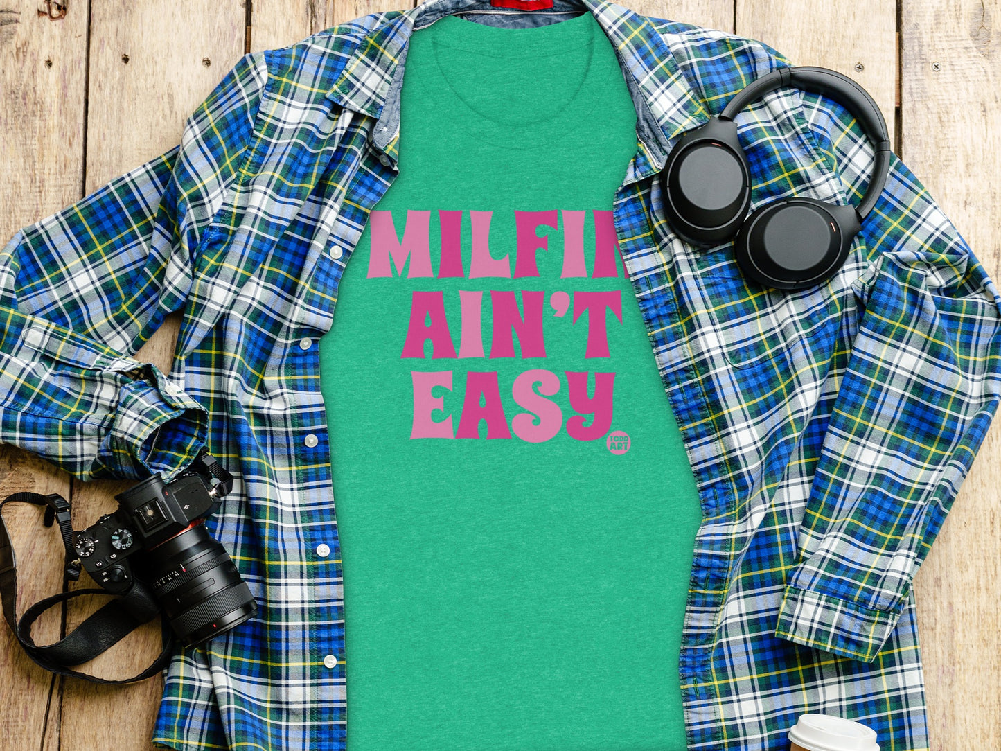 MILFIN AIN'T EASY Graphic T-Shirt