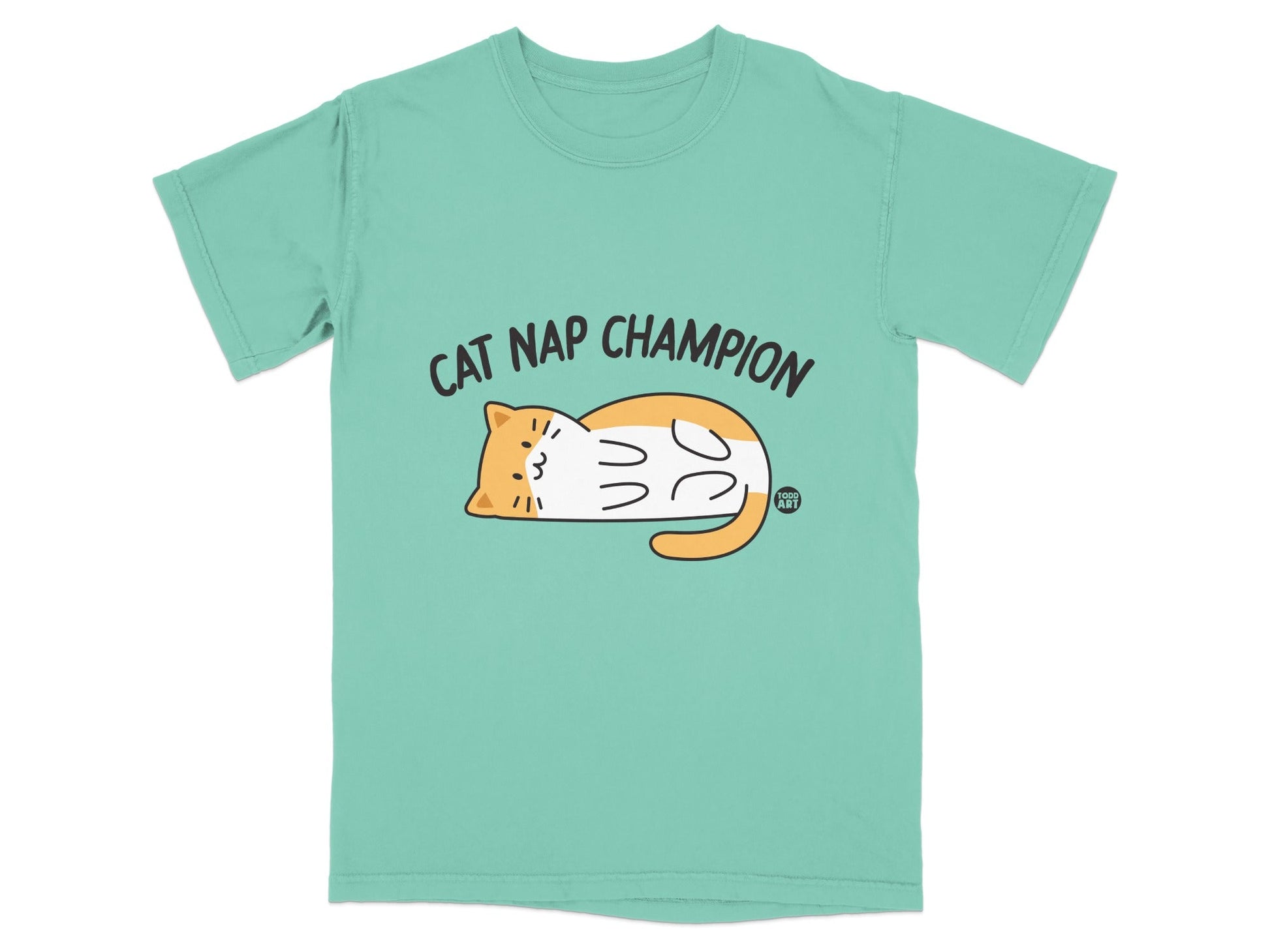 Cat Nap Champion Shirt for Cozy Relaxation Days