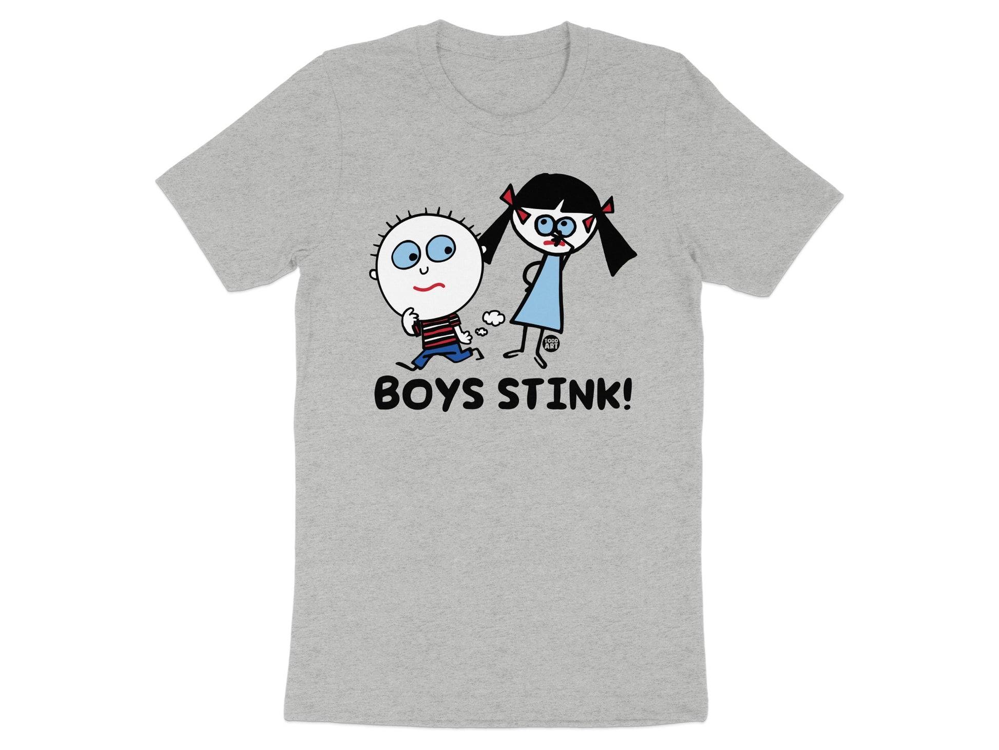 Boys Stink Fun Graphic T-Shirt for Casual Wear