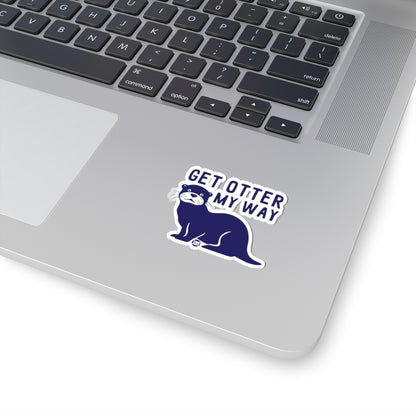 Otter AttitudeTodd Art Sticker