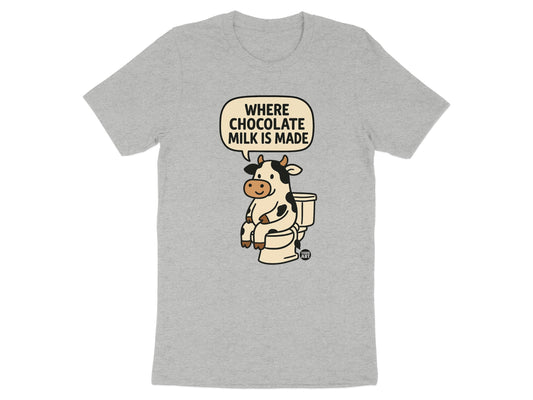 Funny Cow Where Chocolate Milk Is Made T-shirt
