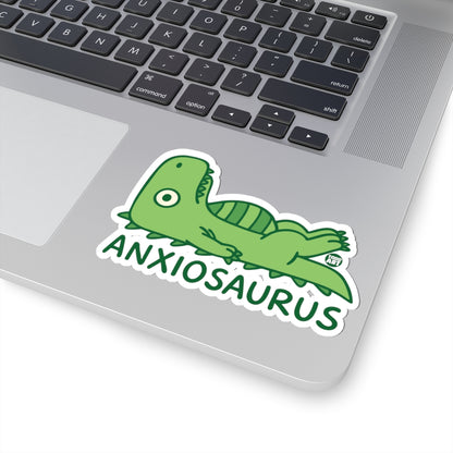 Anxiosaurus Todd Art Sticker