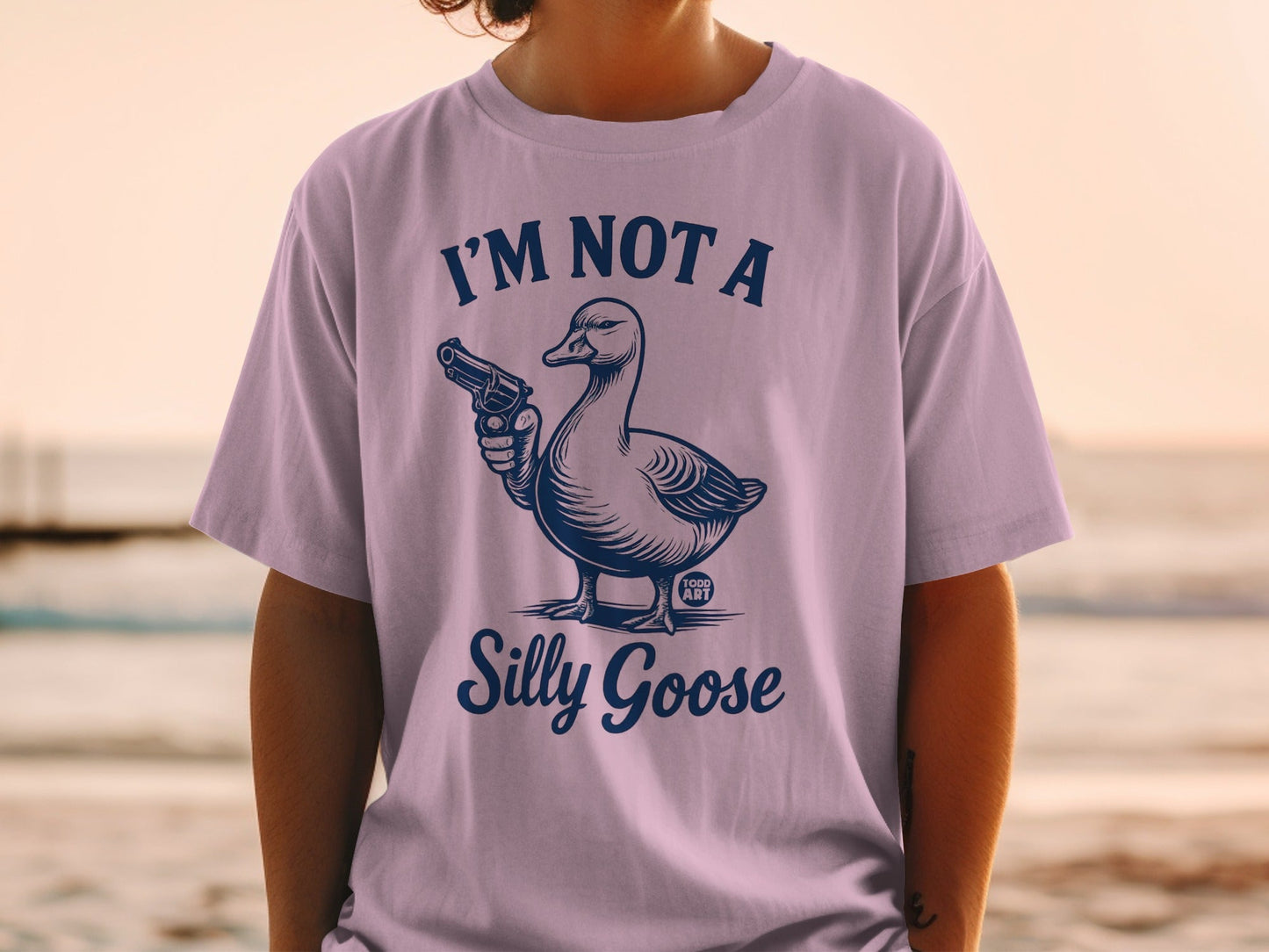 I'm Not A Silly Goose Graphic Tee Shirt
