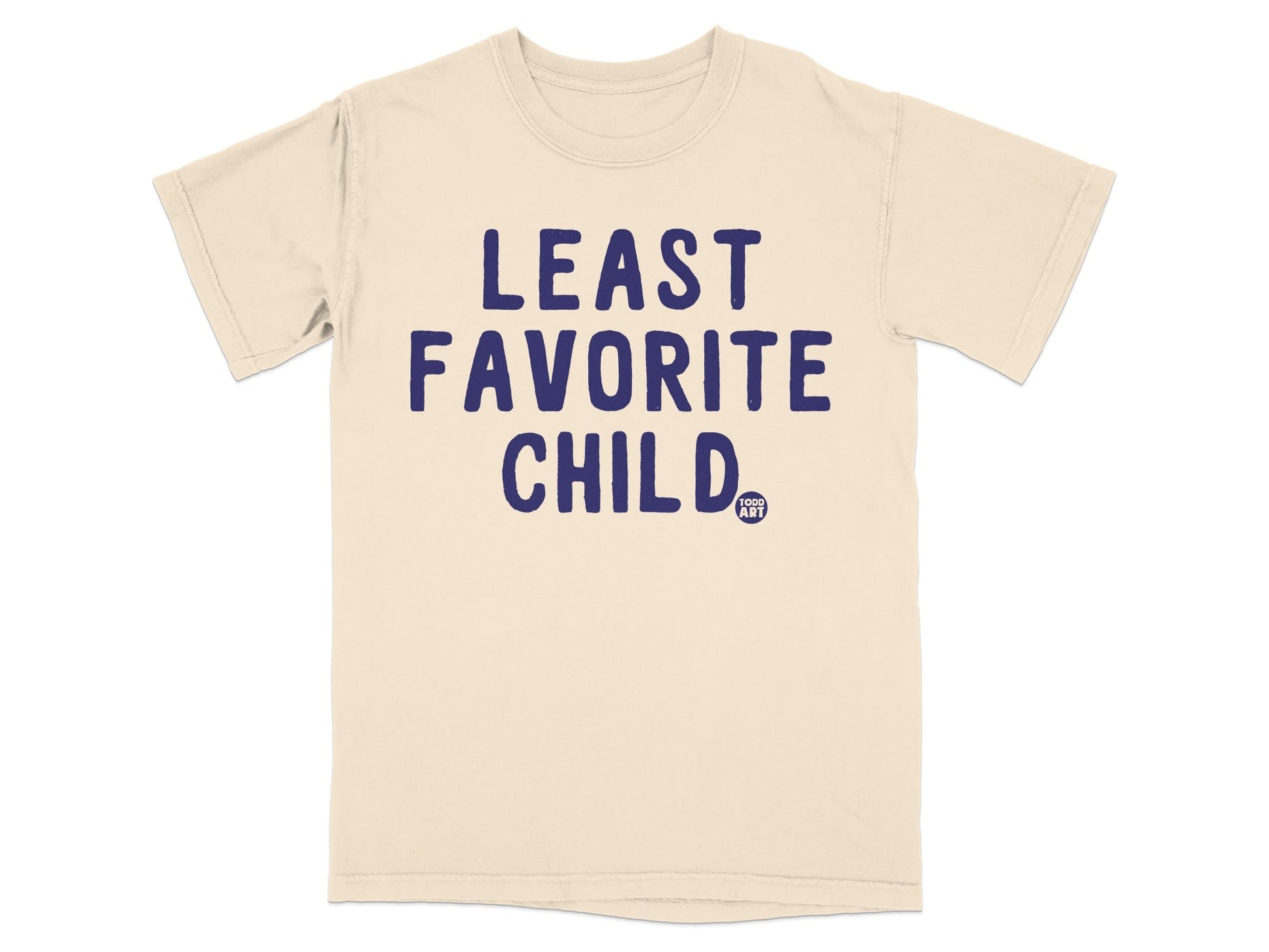 Least Favorite Child Funny Graphic T-shirt
